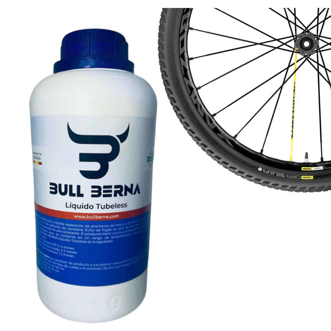 LIQUIDO SELLANTE TUBELESS BULL BERNA 1000ML