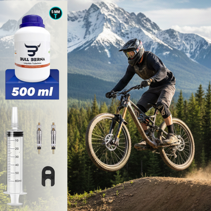 KIT TUBELESS 500ML CON JERINGUILLA BULL BERNA