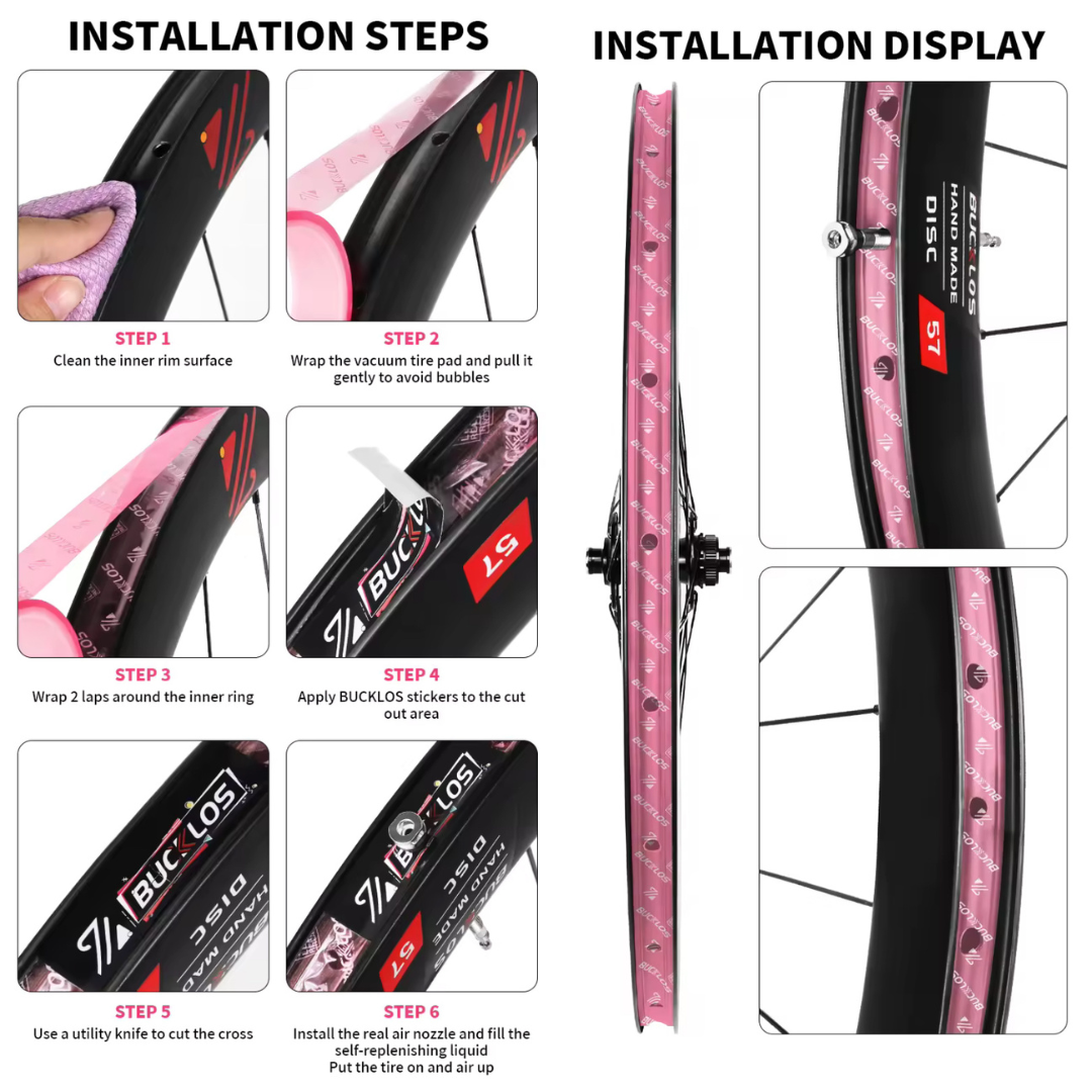 CINTA TUBELESS DE 25 / 30 / 35 MM X 10 MTS